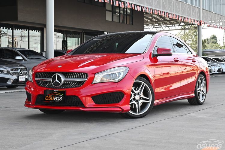 รถ Mercedes-Benz CLA-Class CLA250 AMG สี แดง