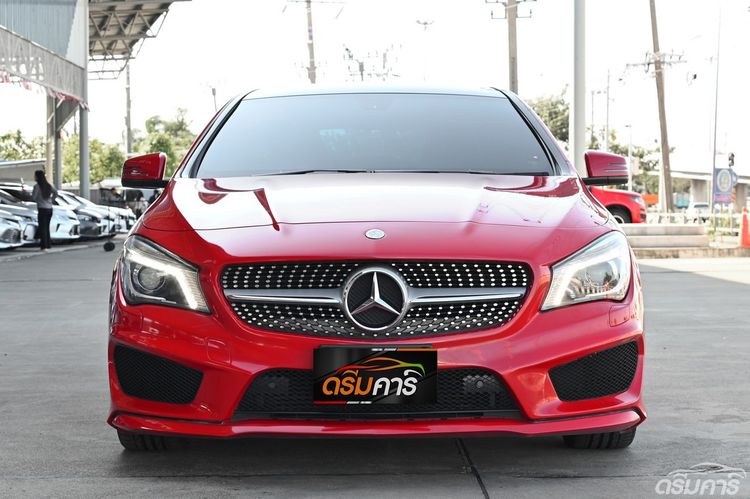 Mercedes-Benz CLA-Class 2015 CLA250 AMG Sedan เบนซิน ไม่ติดแก๊ส เกียร์อัตโนมัติ แดง รูปที่ 2