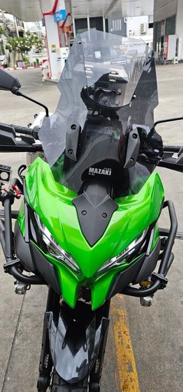 Kawasaki Versys 1000 STD สีเขียวดำ🟢⚫ ออกปี22(คศ.19) ไมล์ 14,385 โล จัดทรงพร้อมทริป กล่อง3ใบ แคชบาร์สปอร์ตไลท์6ดวงครบสภาพนางฟ้าออกทริปได้เลย รูปที่ 3