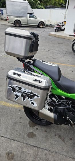 Kawasaki Versys 1000 STD สีเขียวดำ🟢⚫ ออกปี22(คศ.19) ไมล์ 14,385 โล จัดทรงพร้อมทริป กล่อง3ใบ แคชบาร์สปอร์ตไลท์6ดวงครบสภาพนางฟ้าออกทริปได้เลย รูปที่ 10
