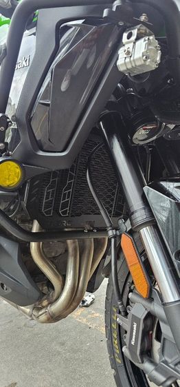 Kawasaki Versys 1000 STD สีเขียวดำ🟢⚫ ออกปี22(คศ.19) ไมล์ 14,385 โล จัดทรงพร้อมทริป กล่อง3ใบ แคชบาร์สปอร์ตไลท์6ดวงครบสภาพนางฟ้าออกทริปได้เลย รูปที่ 16