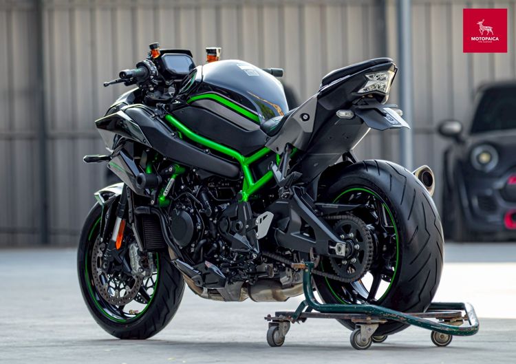 (ตัวหายาก)Kawasaki Z H2 ปี2021 รถศูนย์ฯ วิ่ง8,000Km. ท่อAkrapovic รูปที่ 5