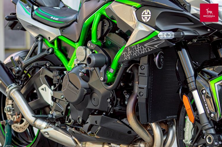 (ตัวหายาก)Kawasaki Z H2 ปี2021 รถศูนย์ฯ วิ่ง8,000Km. ท่อAkrapovic รูปที่ 10