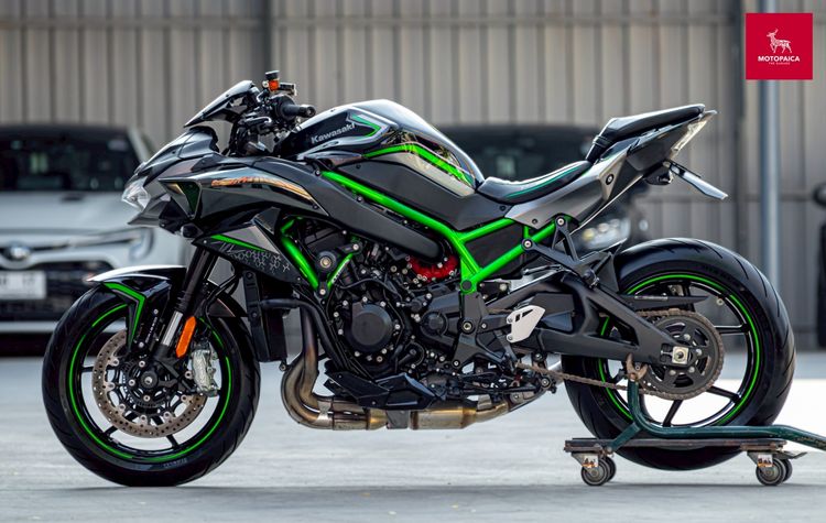(ตัวหายาก)Kawasaki Z H2 ปี2021 รถศูนย์ฯ วิ่ง8,000Km. ท่อAkrapovic รูปที่ 4
