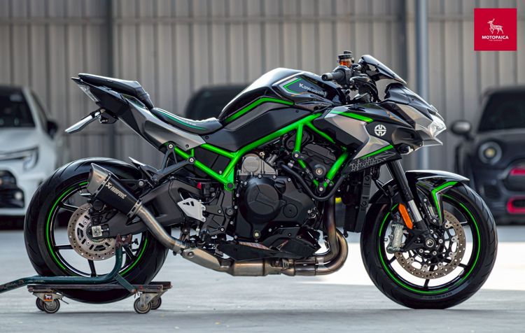(ตัวหายาก)Kawasaki Z H2 ปี2021 รถศูนย์ฯ วิ่ง8,000Km. ท่อAkrapovic รูปที่ 3