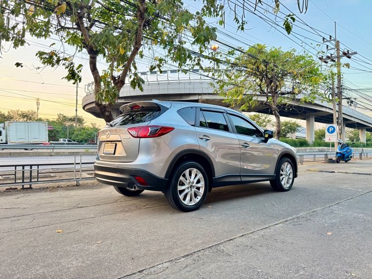 Mazda CX-5 2016 2.2 XD Utility-car ดีเซล ไม่ติดแก๊ส เกียร์อัตโนมัติ เทา รูปที่ 4