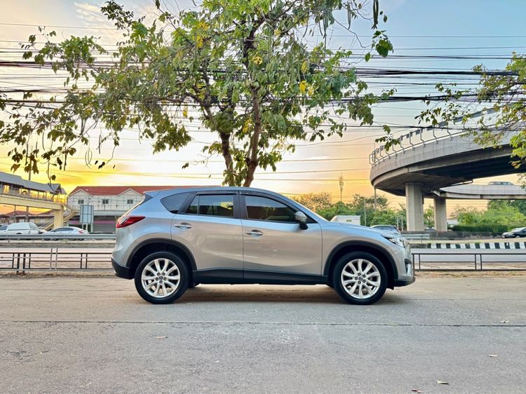 Mazda CX-5 2016 2.2 XD Utility-car ดีเซล ไม่ติดแก๊ส เกียร์อัตโนมัติ เทา รูปที่ 3
