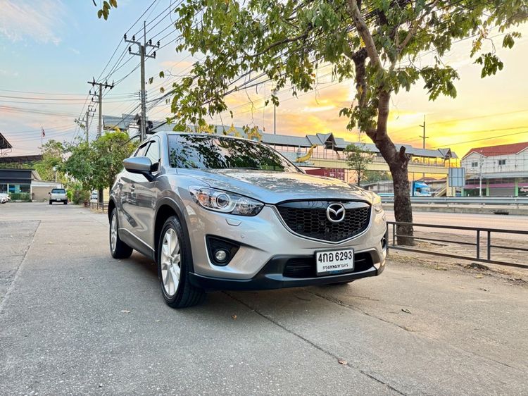 Mazda CX-5 2016 2.2 XD Utility-car ดีเซล ไม่ติดแก๊ส เกียร์อัตโนมัติ เทา รูปที่ 2