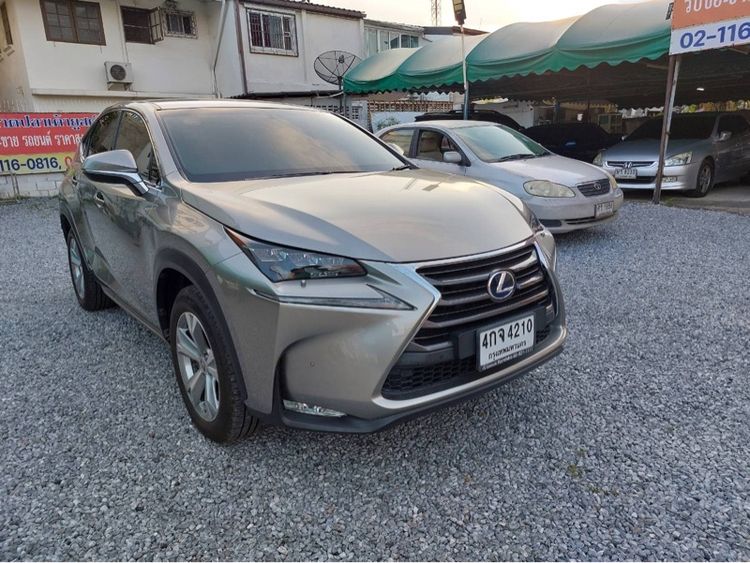 Lexus Nx300h 2015 2.5 Premium Utility-car เบนซิน ไม่ติดแก๊ส เกียร์อัตโนมัติ บรอนซ์เงิน รูปที่ 2