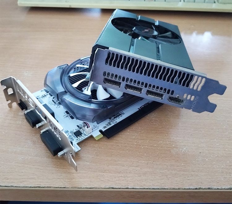 การ์ดจอ msi และ hp ราคา 390บาท  รูปที่ 4