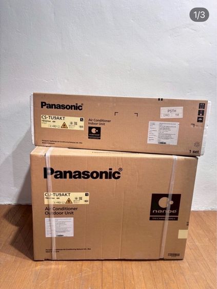 🔥Panasonic CS-TU9AKT 9000BTU (NEW) ให้ทั้งชุดระบบอินเวอร์เตอร์ 