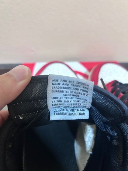 Nike Dunk Low EMB NBA 75th Anniversary Chicago  รูปที่ 5