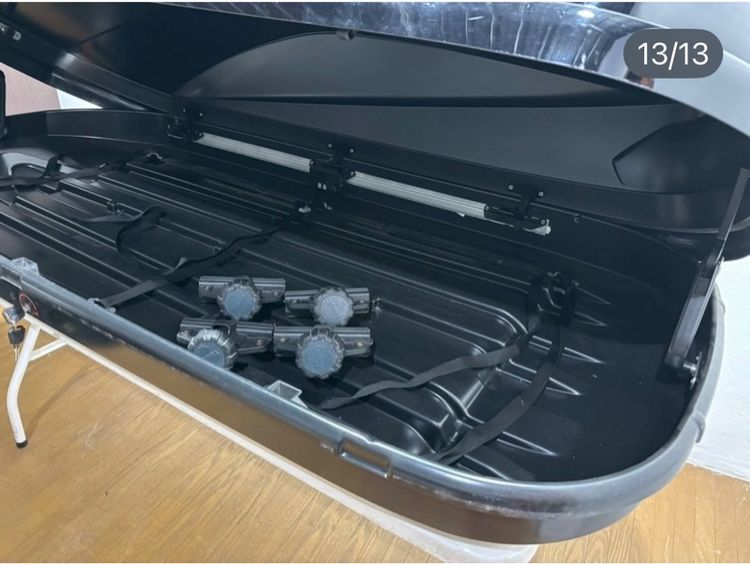 🔥THULE Roof Box Touring 200 M Bag×4 Set  กล่องเก็บสัมภาระหลังรถวัสดุดีแข็งแรงน่าใช้แนะนำเลยค่ะใช้ดีมากแบรนด์นี้ รูปที่ 13
