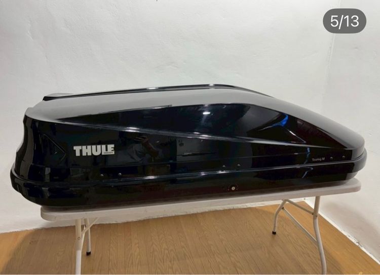 🔥THULE Roof Box Touring 200 M Bag×4 Set  กล่องเก็บสัมภาระหลังรถวัสดุดีแข็งแรงน่าใช้แนะนำเลยค่ะใช้ดีมากแบรนด์นี้ รูปที่ 5
