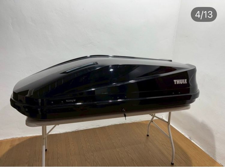 🔥THULE Roof Box Touring 200 M Bag×4 Set  กล่องเก็บสัมภาระหลังรถวัสดุดีแข็งแรงน่าใช้แนะนำเลยค่ะใช้ดีมากแบรนด์นี้ รูปที่ 4