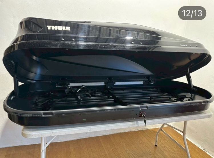 🔥THULE Roof Box Touring 200 M Bag×4 Set  กล่องเก็บสัมภาระหลังรถวัสดุดีแข็งแรงน่าใช้แนะนำเลยค่ะใช้ดีมากแบรนด์นี้ รูปที่ 12