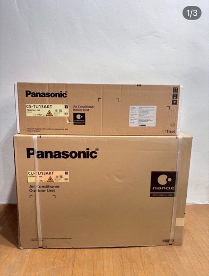 🔥 Panasonic CS-TU13AKT 12000BTU (NEW) ให้ทั้งชุดระบบอินเวอร์เตอร์ 