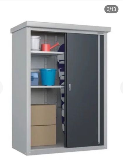 🔥DAIKEN  ตู้เก็บของกลางแจ้งวัสดุดีแข็งแรงน่าใช้แนะนำเลยค่ะสภาพโดยรวมยังดีมากมือ1ราคาแรงเลย อาจมีร่องรอยการใช้งานเดิมมาบ้าง รูปที่ 3