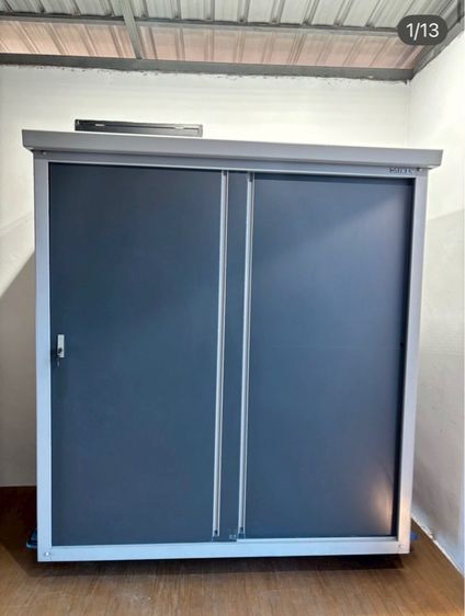 🔥DAIKEN  ตู้เก็บของกลางแจ้งวัสดุดีแข็งแรงน่าใช้แนะนำเลยค่ะสภาพโดยรวมยังดีมากมือ1ราคาแรงเลย อาจมีร่องรอยการใช้งานเดิมมาบ้าง