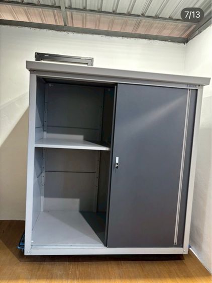 🔥DAIKEN  ตู้เก็บของกลางแจ้งวัสดุดีแข็งแรงน่าใช้แนะนำเลยค่ะสภาพโดยรวมยังดีมากมือ1ราคาแรงเลย อาจมีร่องรอยการใช้งานเดิมมาบ้าง รูปที่ 7