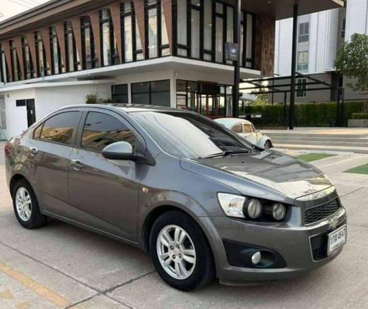 รถ Chevrolet Sonic  1.4 LT สี เทา