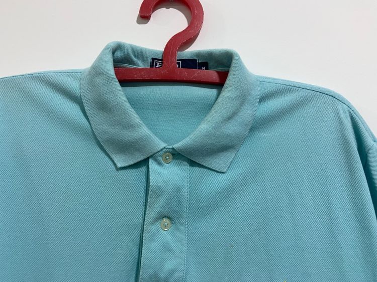 เสื้อโปโล POLO Ralph Lauren แท้ 💯 size M วัดจริงขนาด อก 21.5 หน้ายาว 27 หลังยาง 28.5 นิ้ว สภาพดีมาก ทรงสวย สีฟ้าอ่อน เนื้อผ้ายืดหยุ่นดีมาก รูปที่ 3