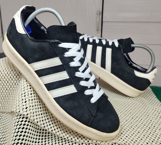 รองเท้า💥adidas CAMPUS💥ของแท้‼️หนังกลับ สีดำ💥สวยๆ เดิมๆ สภาพดี💥ไซร์ 42 รูปที่ 11