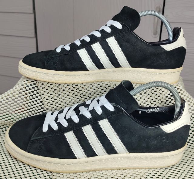 รองเท้า💥adidas CAMPUS💥ของแท้‼️หนังกลับ สีดำ💥สวยๆ เดิมๆ สภาพดี💥ไซร์ 42 รูปที่ 13