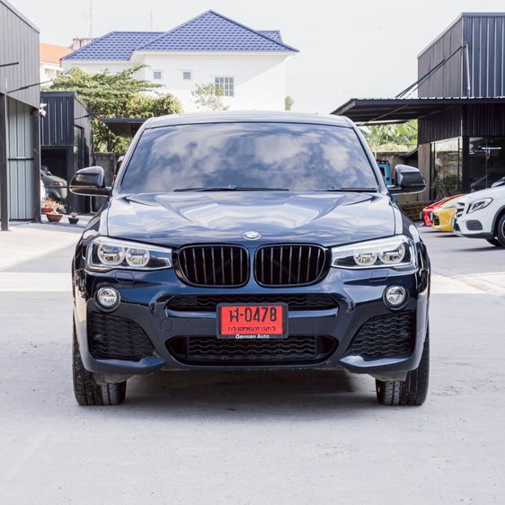 BMW X4 2019 2.0 xDrive20d M Sport 4WD Utility-car ดีเซล ไม่ติดแก๊ส เกียร์อัตโนมัติ ดำ รูปที่ 2
