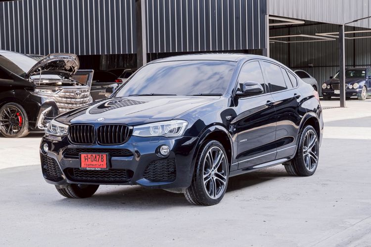 BMW X4 2019 2.0 xDrive20d M Sport 4WD Utility-car ดีเซล ไม่ติดแก๊ส เกียร์อัตโนมัติ ดำ รูปที่ 3