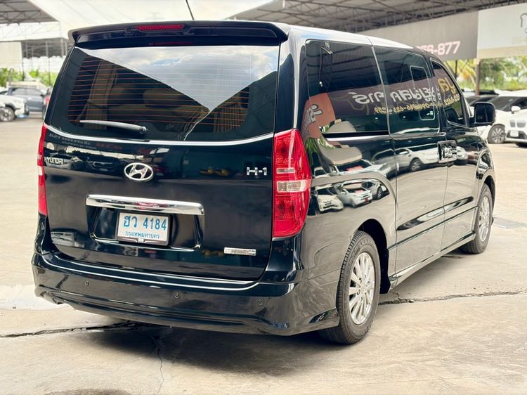 Hyundai H-1  2016 Van ดีเซล ไม่ติดแก๊ส เกียร์อัตโนมัติ ดำ รูปที่ 3