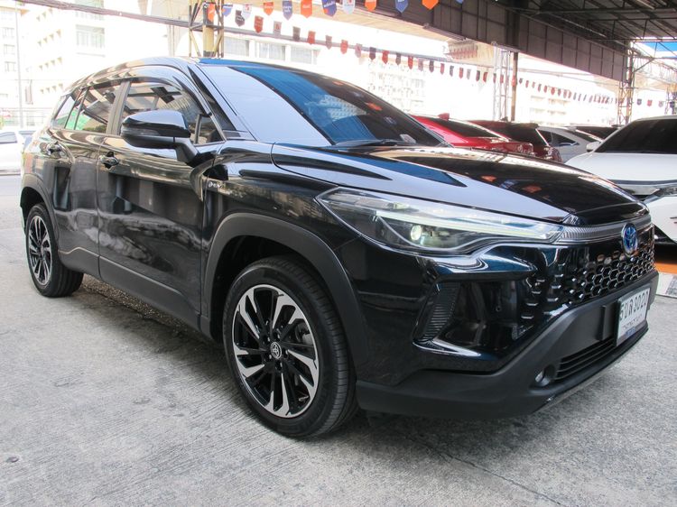 Toyota Corolla Cross 2024 1.8 Hybrid Premium Sedan เบนซิน ไม่ติดแก๊ส เกียร์อัตโนมัติ ดำ รูปที่ 2