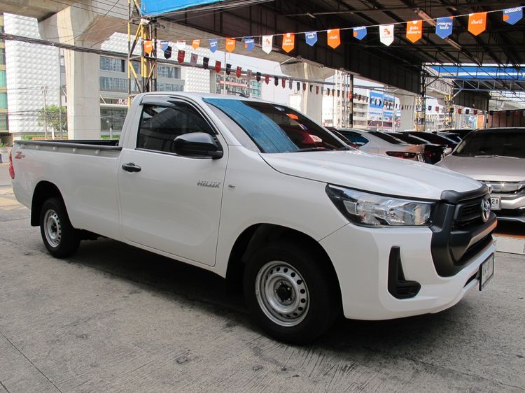 Toyota Hilux Revo 2023 2.4 Entry Pickup ดีเซล ไม่ติดแก๊ส เกียร์อัตโนมัติ ขาว รูปที่ 2