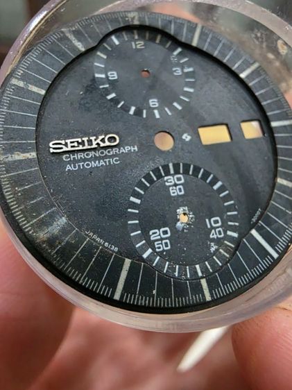 หน้าปัด นาฬิกา ยี่ห้อ Seiko Chronograph เก่าเก็บ สวยหายาก ของใหม่ ขายตามสภาพ พร้อมส่งครับพี่ๆ  เดิมๆครับ น่าสะสม พร้อมส่งครับ รูปที่ 2