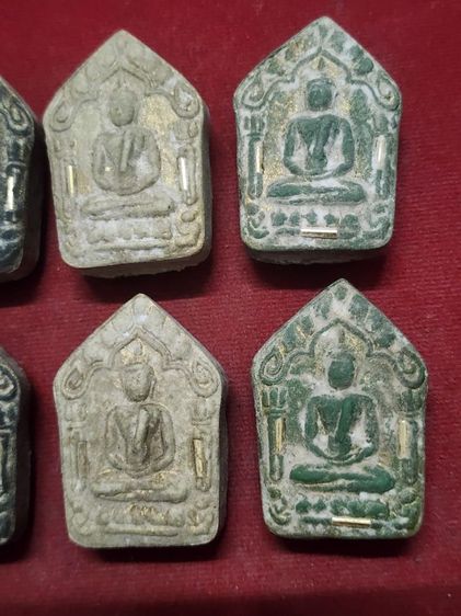 พระขุนแผนหลวงปู่ทิม หลังฝังพระผงสุพรรณ ปี15 จำนวน10องค์ รูปที่ 5