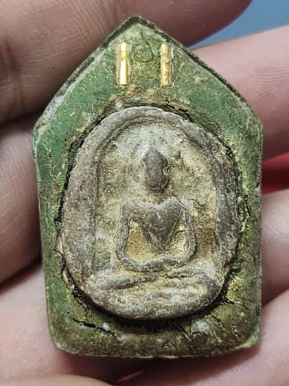 พระขุนแผนหลวงปู่ทิม หลังฝังพระซุ้มกอ ปี15 จำนวน10องค์ รูปที่ 13