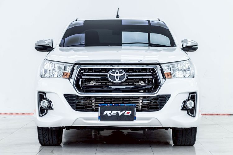 Toyota Hilux Revo 2019 2.4 Z Edition J Plus Pickup ดีเซล ไม่ติดแก๊ส เกียร์ธรรมดา ขาว รูปที่ 4