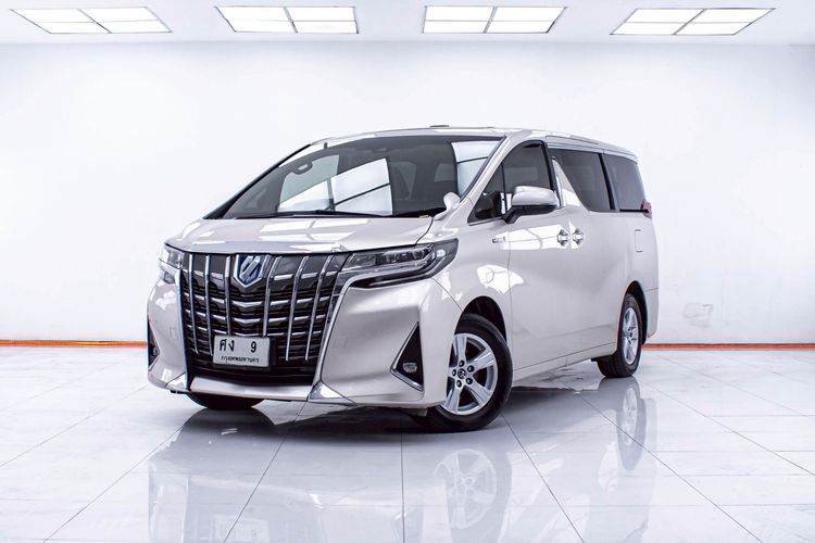 รถ Toyota Alphard 2.5 Hybrid X E-Four 4WD สี เทา