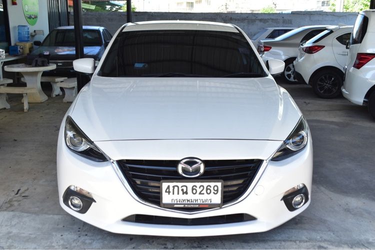 Mazda Mazda3 2015 2.0 S Sedan เบนซิน ไม่ติดแก๊ส เกียร์อัตโนมัติ ขาว รูปที่ 2