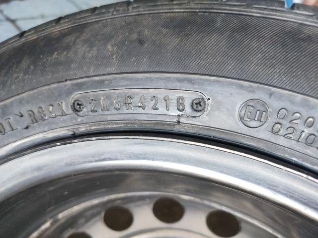 ล้อกะทะมิตซูขอบ14 4รู100พร้อมยาง รูปที่ 4