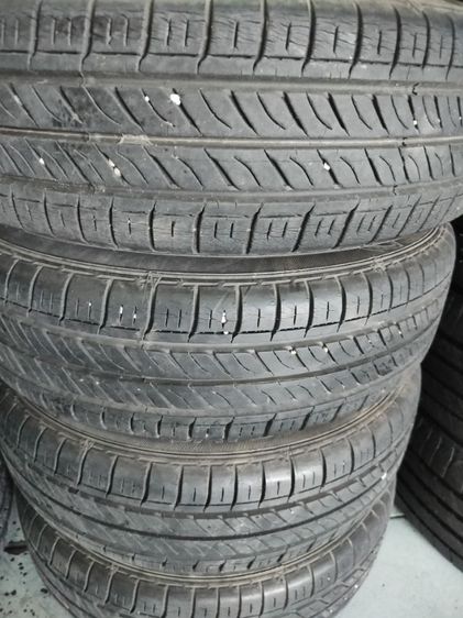 ล้อกะทะมิตซูขอบ14 4รู100พร้อมยาง รูปที่ 5