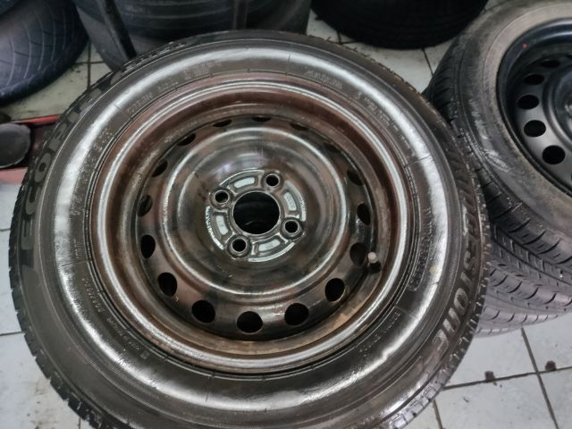 ล้อกะทะนิสสันขอบ14 4รู100พร้อมยาง รูปที่ 7