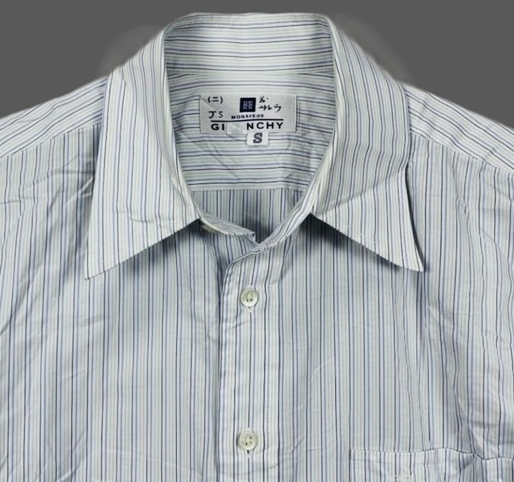 G35 GIVENCHY MONSIEUR STRIPED ORIGINAL PREMIUM CASUAL SHIRT รูปที่ 5