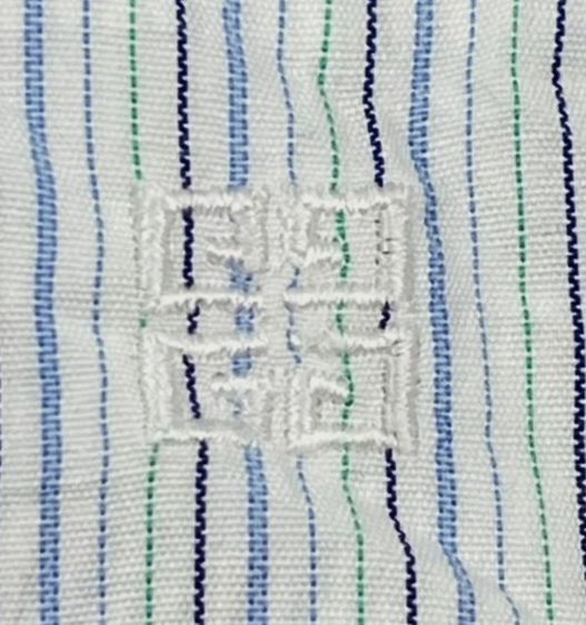 G35 GIVENCHY MONSIEUR STRIPED ORIGINAL PREMIUM CASUAL SHIRT รูปที่ 4