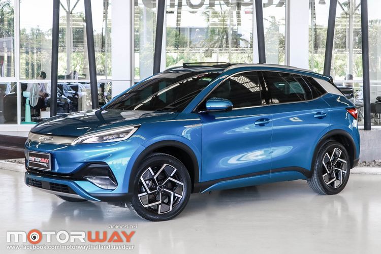 รถ BYD Atto 3 Extended Range สี น้ำเงิน