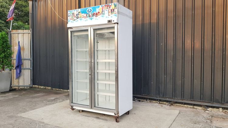 ตู้เเช่สแตนเลส 2 ประตู ยี่ห้อ SANDEN INTERCOOL รุ่น YPM-110P