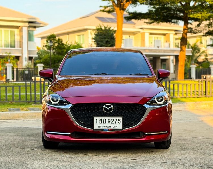 Mazda Mazda 2 2021 1.3 Sports Sedan เบนซิน ไม่ติดแก๊ส เกียร์อัตโนมัติ แดง รูปที่ 2