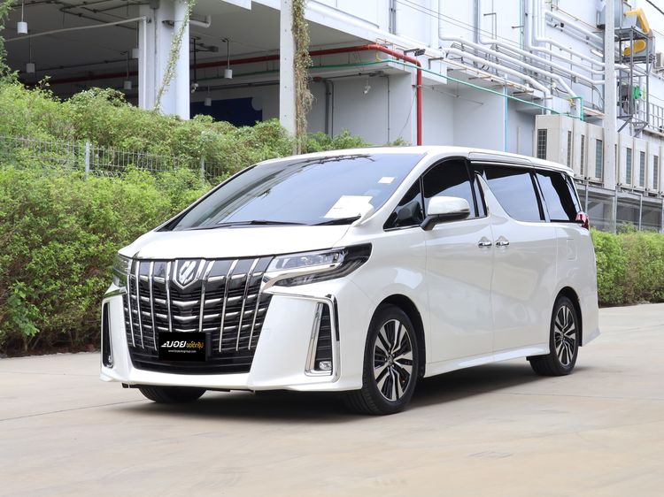 รถ Toyota Alphard 2.5 S C-Package สี ขาว