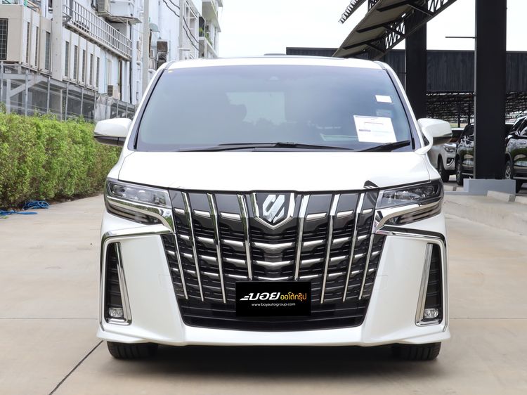 Toyota Alphard 2020 2.5 S C-Package Utility-car เบนซิน ไม่ติดแก๊ส เกียร์อัตโนมัติ ขาว รูปที่ 2