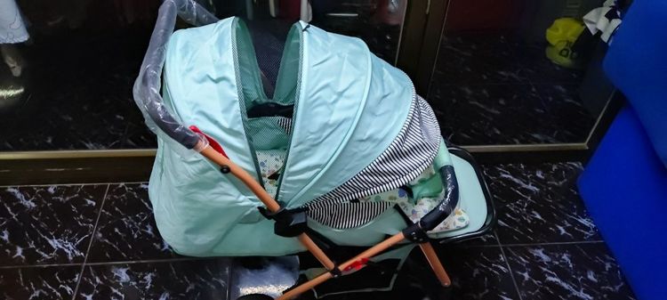 รถเข็นเด็ก Beige สองทาง รูปที่ 6